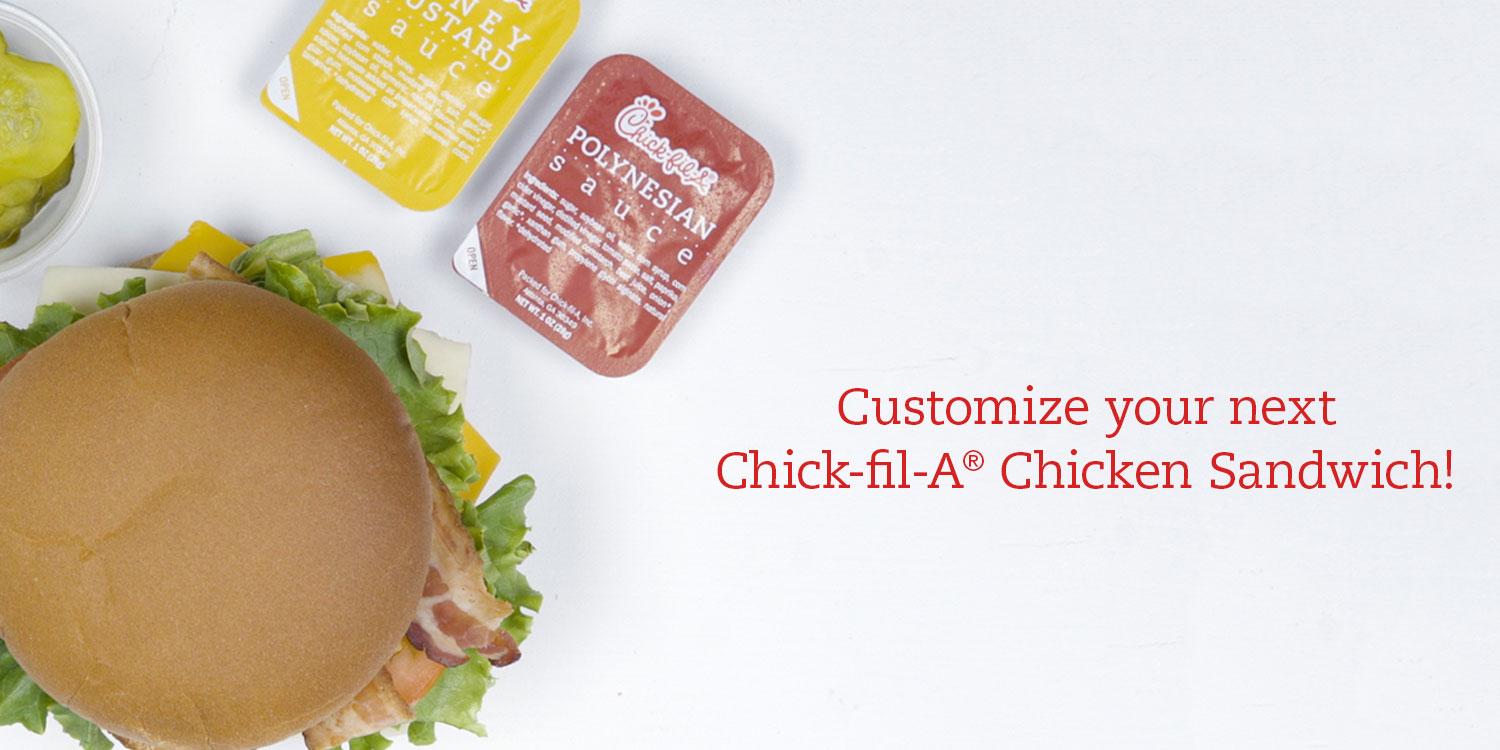 Chick-fil-A One customization twitter add